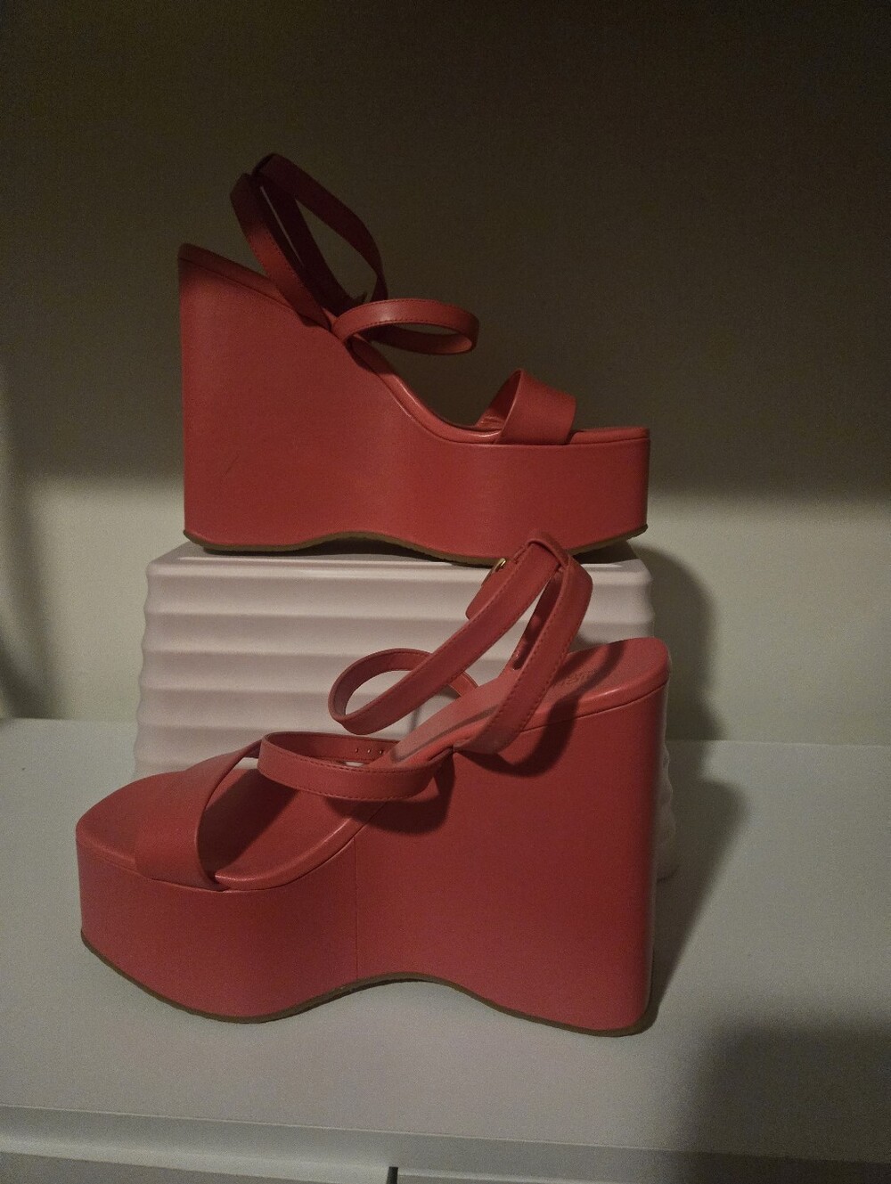 Michael Kors Coral Wedge Block Heel